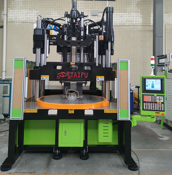 超低工作臺立式轉(zhuǎn)盤注塑機